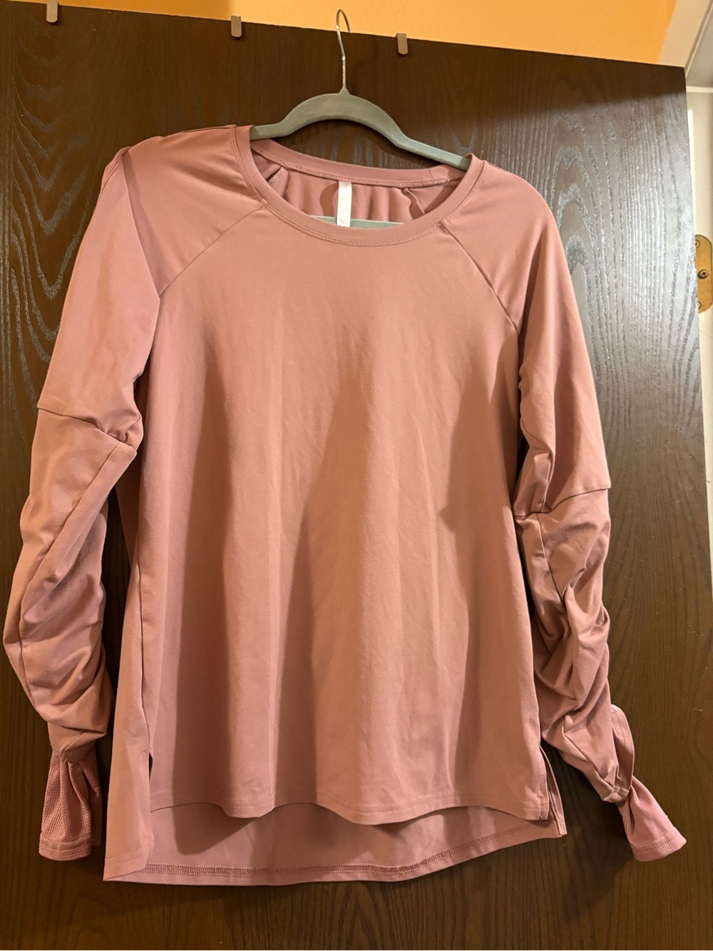 Fabletics Mauve Cashel Adjustable Long-Sleeve Top